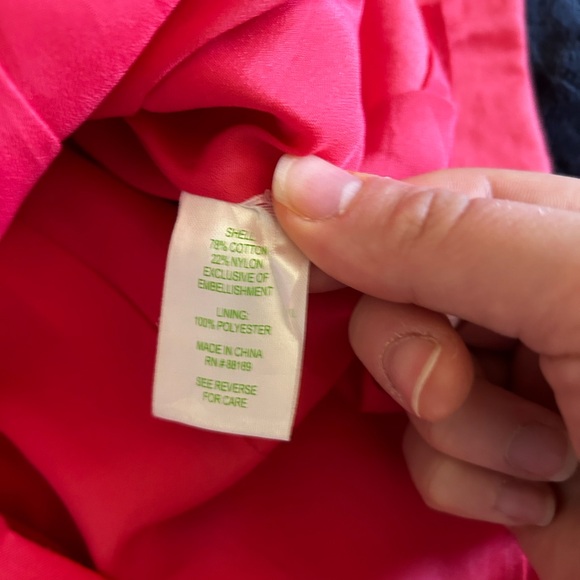 Pink jewel embroidered top - Picture 2 of 3